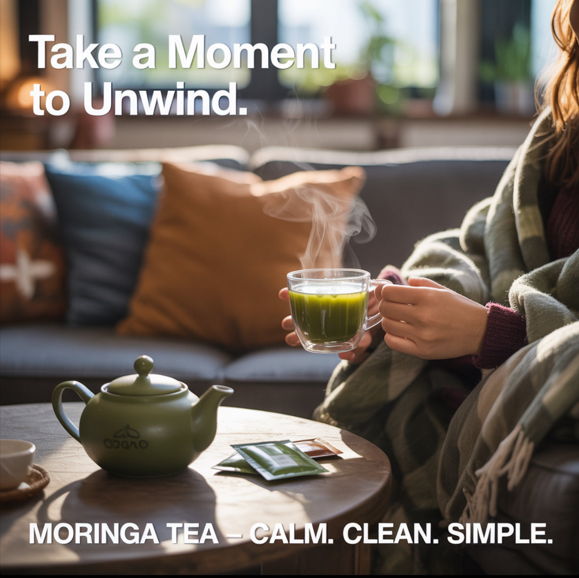 Organic Moringa Leaf Tea | 25 Tea Bags