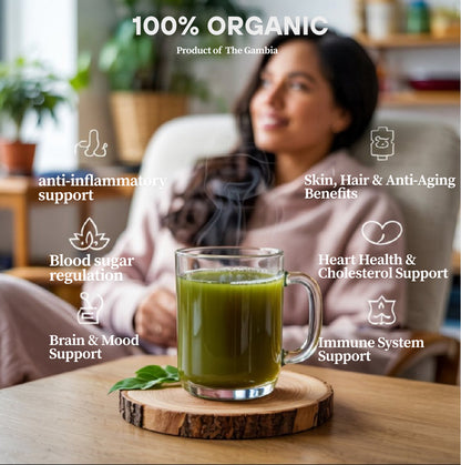 Organic Moringa Leaf Tea | 25 Tea Bags