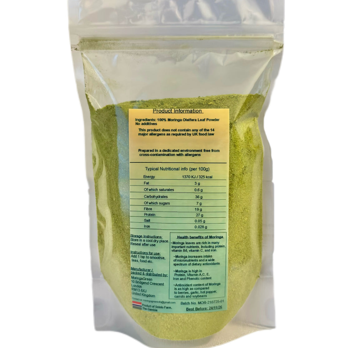 Moringa Essentials Bundle - (Tea + Powder)