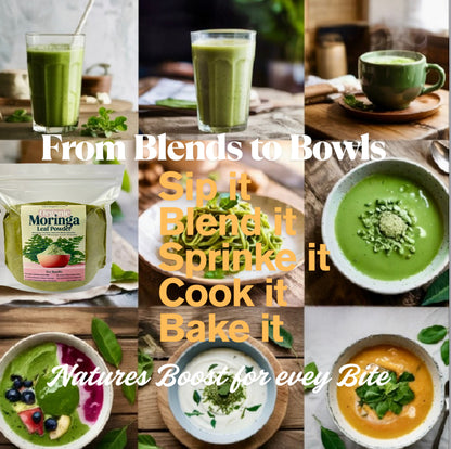 Organic Moringa Leaf Powder | Pure Premium Quality Superfood